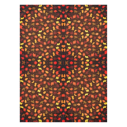 Motif Feuille nappe automne (Devant)