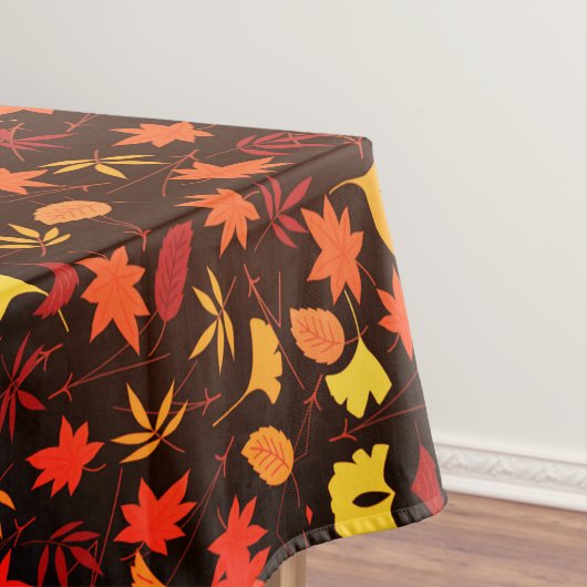 Motif Feuille nappe automne (In Situ)