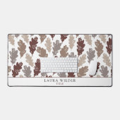 Motif Feuille Russe en chute (Clavier et souris)