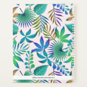 Motif feuille tropical (Dos)