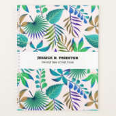 Motif feuille tropical (Devant)