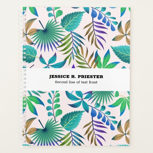 Motif feuille tropical (Devant)