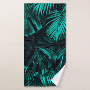 Motif feuille tropical