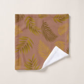 Motif Feuille tropical 15 (Gant de toilette)