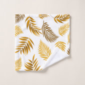 Motif Feuille tropical 22 (Gant de toilette)