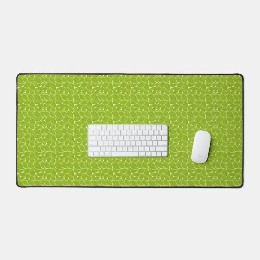 Motif feuille vert (Clavier et souris)