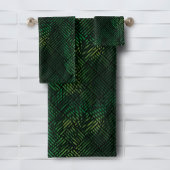 Motif Feuille vert tropical