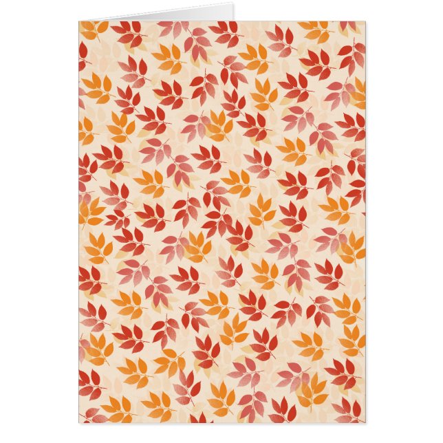 Motif Feuilles d'automne (Devant)