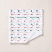 Motif Flèche (Gant de toilette)