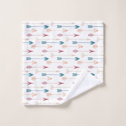 Motif Flèche (Gant de toilette)