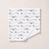 Motif Flèche (Gant de toilette)