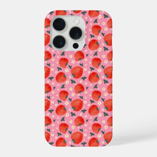 Motif Fleur de Fraisier (Verso)