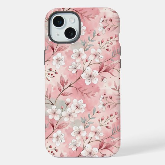 Motif Fleur de Sakura Rose (Verso)