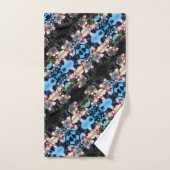 Motif Fleur Fleur Fleur Fleur de Crabelle de Print (Serviette à main)