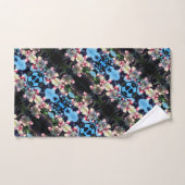 Motif Fleur Fleur Fleur Fleur de Crabelle de Print (Serviette à main)