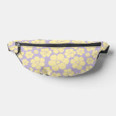 Motif Fleur - Pastel Jaune et Violet (Poser)