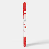 Motif Fleur Rouge Coque-Mate Samsung Coque Galaxy (Verso / Gauche)