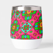 Motif Fleurs Abstraites uniques (Arrière)