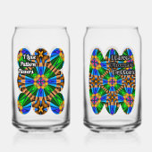 Motif Fleurs Abstraites uniques (Recto)