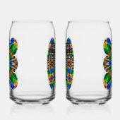 Motif Fleurs Abstraites uniques (Gauche)