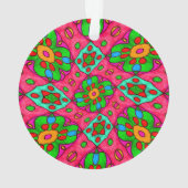 Motif Fleurs Abstraites uniques (dos)