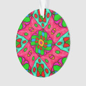 Motif Fleurs Abstraites uniques (devant)