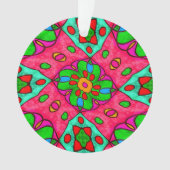 Motif Fleurs Abstraites uniques (devant)