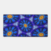 Motif Fleurs bleues Abstraites (Recto)