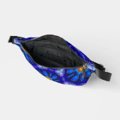 Motif Fleurs bleues Abstraites (Ouvrir)