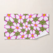 Motif Fleurs Cosmos (Serviette à main)