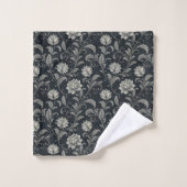 Motif Fleurs Gothiques (Gant de toilette)