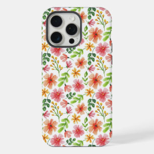 Motif Fleurs Roses Aquarelle-69677