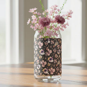 Motif Fleurs Sauvages Aquarelle Boho Mood