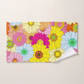 motif floral (Serviette à main)