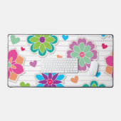 Motif floral (Clavier et souris)