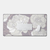 Motif floral (Clavier et souris)