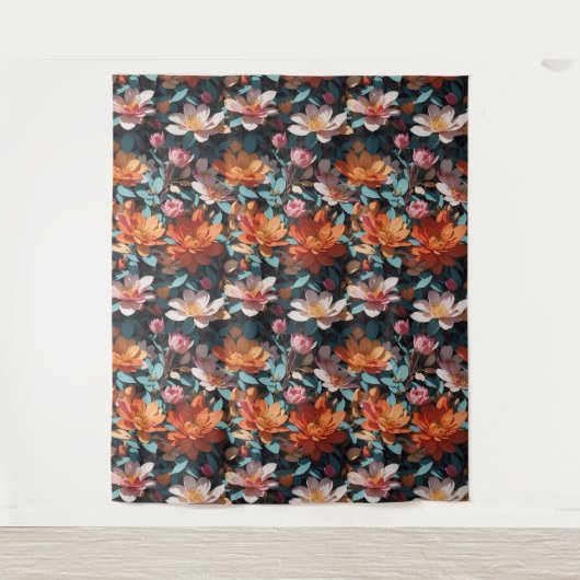 Motif floral 5 tapisserie (Devant)