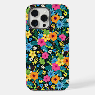 Motif floral à fleurs vibrantes Ditsy - 43785