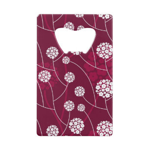 Motif floral abstrait