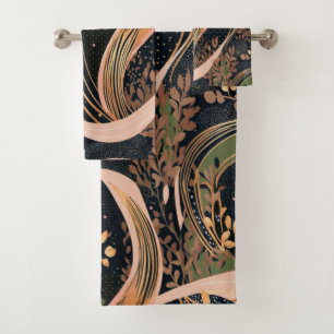 motif floral Abstrait, pois, vignes