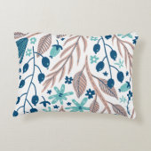 motif floral Accent Coussin (Dos)
