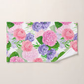 Motif floral aquarelle (Serviette à main)