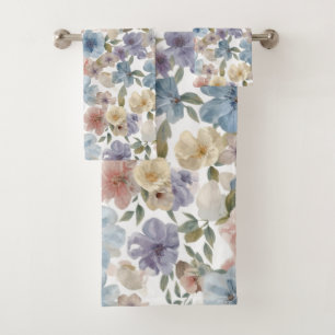 Motif floral aquarelle d'été mignon 