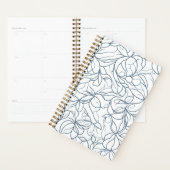 Motif floral argenté (Devant avec enveloppe)