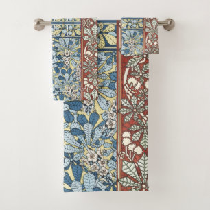 Motif floral au marronnier Art nouveau vintage