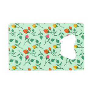 Motif floral avec fleurs roses colorées