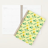 Motif floral avec rose jaune et fleurs de tulipe (Devant avec enveloppe)