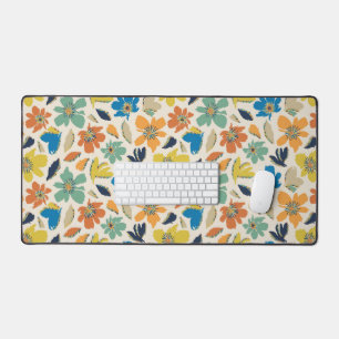 Motif floral bohème dessiné à la main de manière a