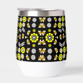 Motif floral botanique d'abeille (Droite)
