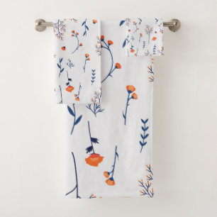 Motif floral botanique victorien sombre et maussad